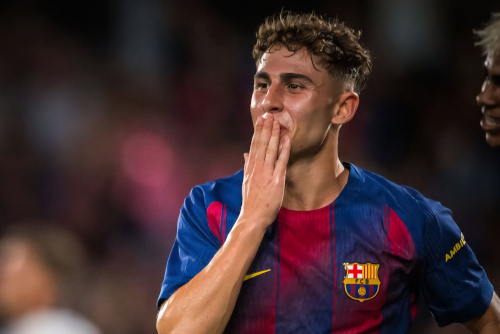 Fermin Lopez during a match