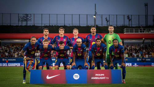 Barcelona squad ahead of home game against Valencia