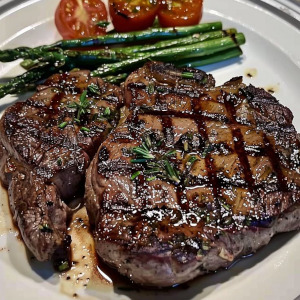 Grilled steak